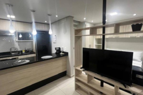 Studio 100% mobiliado e decorado 26